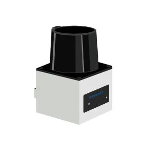Scanner laser di sicurezza con protezione meccanica